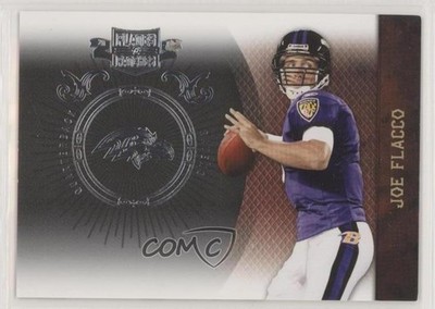 2010 Panini Plates & Patches Infinity Silver /100 Joe Flacco #8 e5r