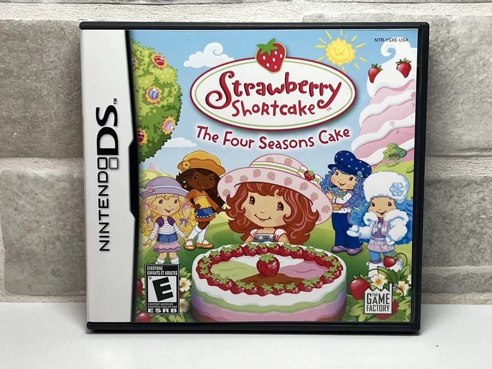 Strawberry Shortcake Four Seasons Cake Nintendo DS Complete CIB Tested VG - Image 2 of 4