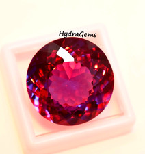 Rare Color Changing Alexandrite 40 Ct Round Cut Natural Flawless Gemstone