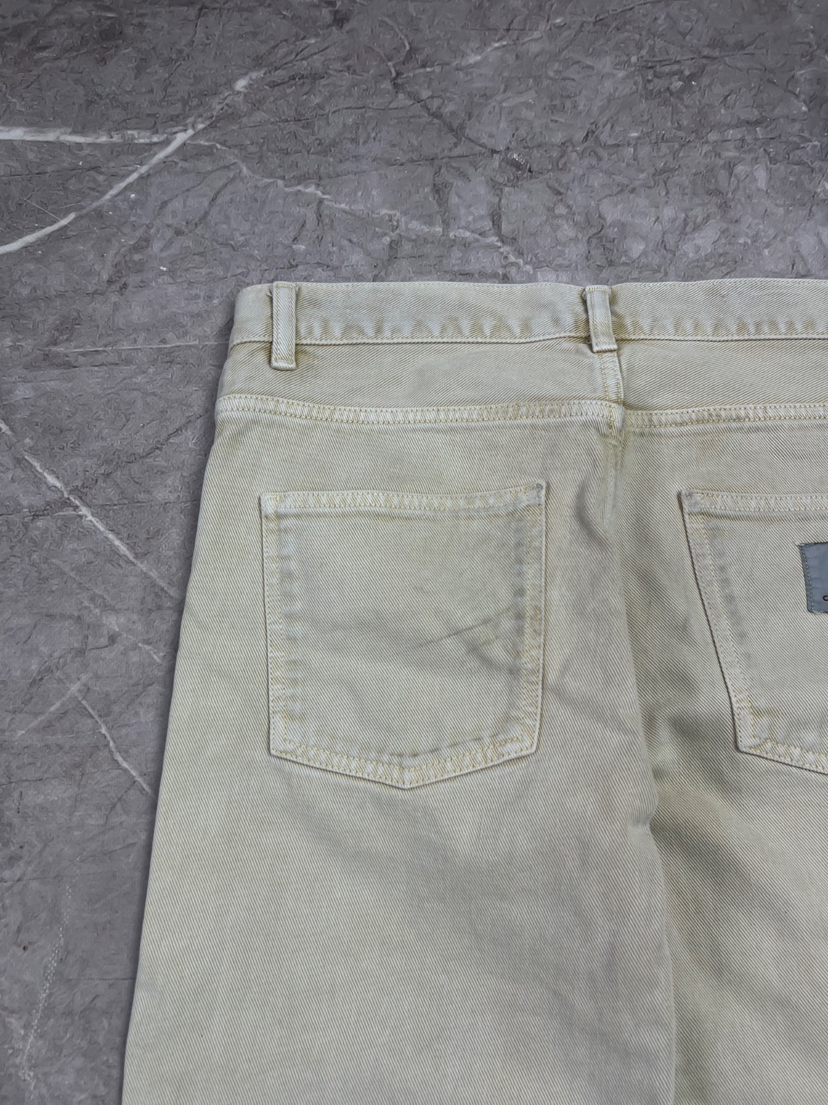 Vintage 90s Carhartt Wip Jeans Y2K Opium Pants Streetwear White Rare Mens sz 28 image 5