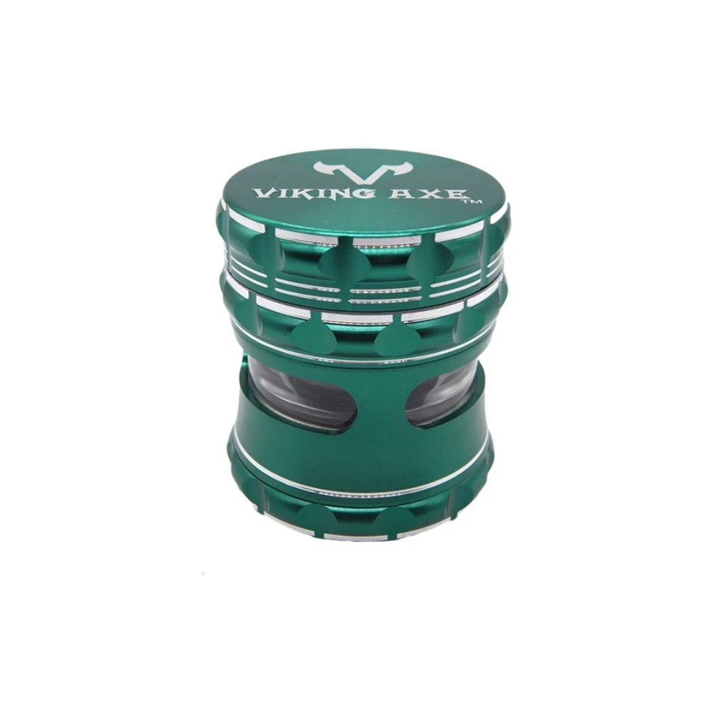 2.5" 5 PC Herb Spice Crusher Smoke Tobacco Grinder Large Storage W/ Gift Box
Opens in a new window o