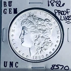 1886 BU GEM MORGAN SILVER DOLLAR UNC MS+++ U.S. MINT RARE COIN 8570