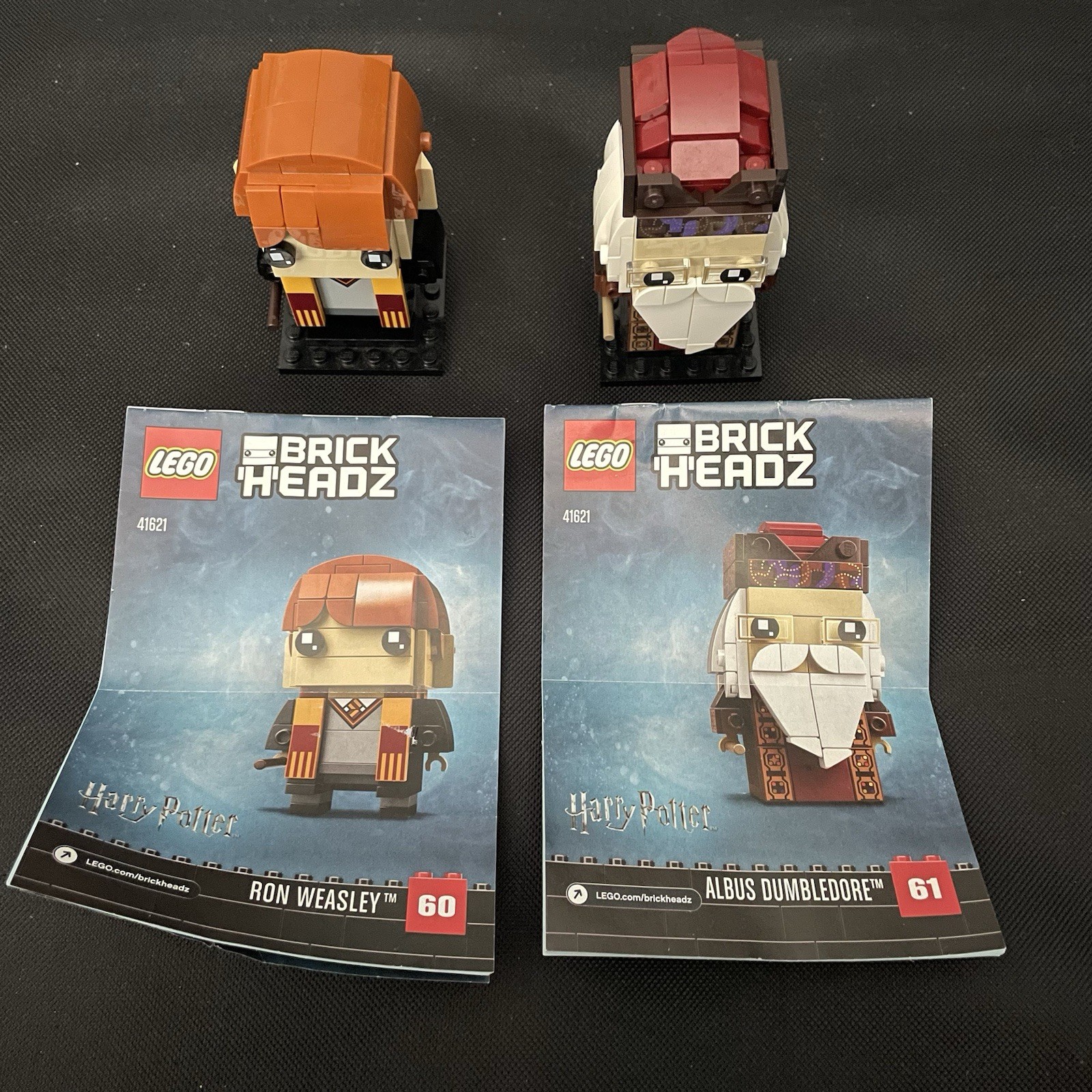 LEGO BrickHeadz 41621 Harry Potter Ron Weasley & Albus Dumbledore | Retired Set