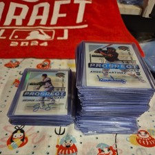 Panini Baseball 2024 Prospects Autograph Bundle Silver And Base gloss