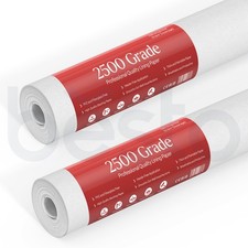 2500 Grade 10M Roll Lining Paper for Walls Thick Paintable White Wallpaper DIY