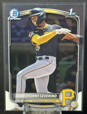 2025 Bowman Chrome - Prospects #BCP-233 - Jhonny Severino - Pittsburgh Pirates