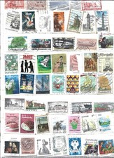 TIMBRES OBLITERES  SUR    LE DANEMARK