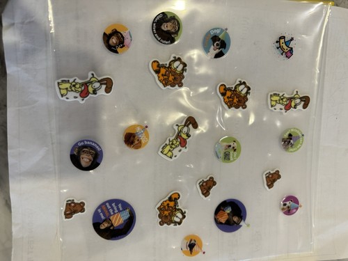 Vintage sticker book album Stickers 1990’s Puffy Water Sparkle Fuzzy - Picture 18 of 19