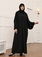 Modest Abaya Women Muslim Long Robes Turkey Kaftan Islamic Evening Ramadan Gown