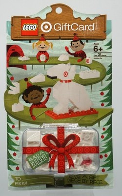 4613985 Lego TARGET Hund dog exclusive Bullseye exclusive USA GIFT CARD (leer)