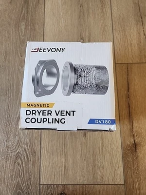 OPEN BOX JEEVONY Magnetic Dryer Vent Coupling DV180