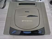 Sega Saturn HST-3220 Console NTSC-J Japanese Powers On No AV Disc Doesn