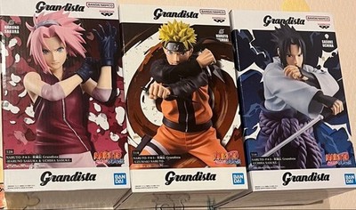 Grandista Sakura Naruto Sasuke Figure Set of 3 #1c5465 | eBay