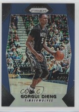 2017-18 Panini Prizm Blue Prizm 56/199 Gorgui Dieng #88 0a1