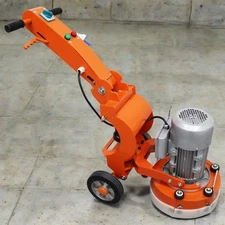 Heavy Duty Concrete Floor Grinder Trimming Polishing Machine 220V Foldable Arm