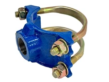 SMITH-BLAIR Type 314 Service Saddle 4" (4.40-4.50 OD) Pipe Size x 1-1/4" NPT