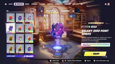 Galaxy Zero Point Sprite Collectible Cosmetic