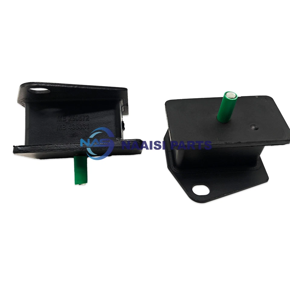 Front LH & Front RH Engine Motor Mounts 2PCS Set for Dodge Ram 50 89-87 L4-2.0L Foto 3 de 4