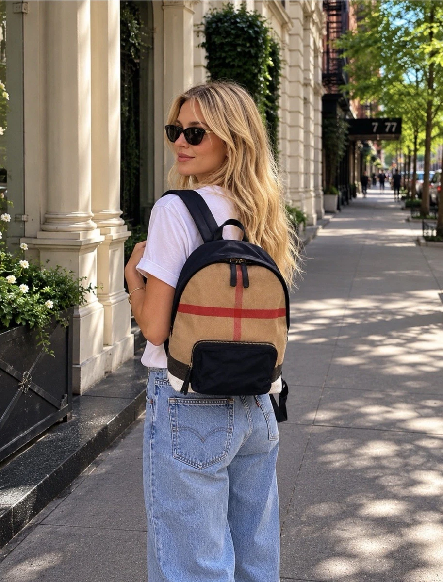 Burberry Women's Check Backpacks for sale | eBay