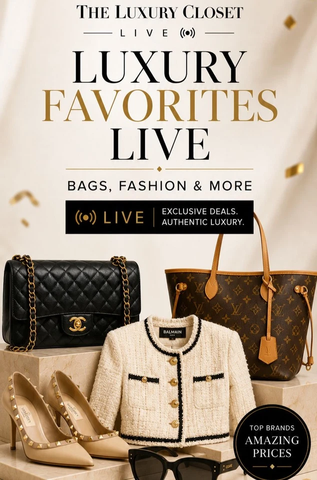 Luxury Favorites Live | Bags, Fashion & More