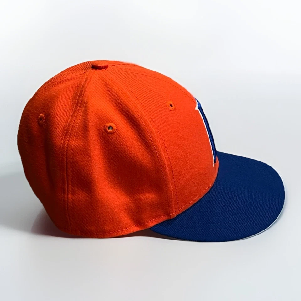 Gorra ajustada New Era 59FIFTY Florida Gators NCAA ala azul naranja talla 7 1/4 Foto 3 de 4