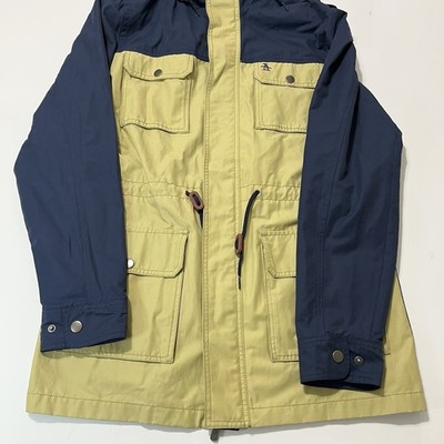 Original Penguin Multi pocket Rain Coat Mens L