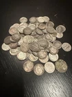 Lot of 79 Silver Dimes - 90% Silver Verified Mix Of Mercury And Roosevelt,