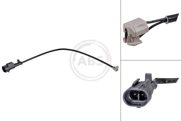 Warnkontakt Bremsbelagverschleiss Hinten Links Rechts ABS 39715-image