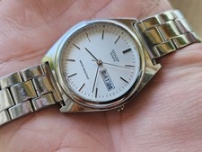 Vintage Sharp Quartz Men Wristwatch Date/Day ...