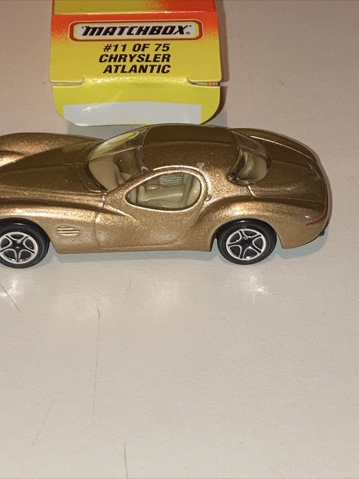 Mattel Matchbox 1997 SuperFast Chrysler Atlantic #11 With Box - Image 4 of 4