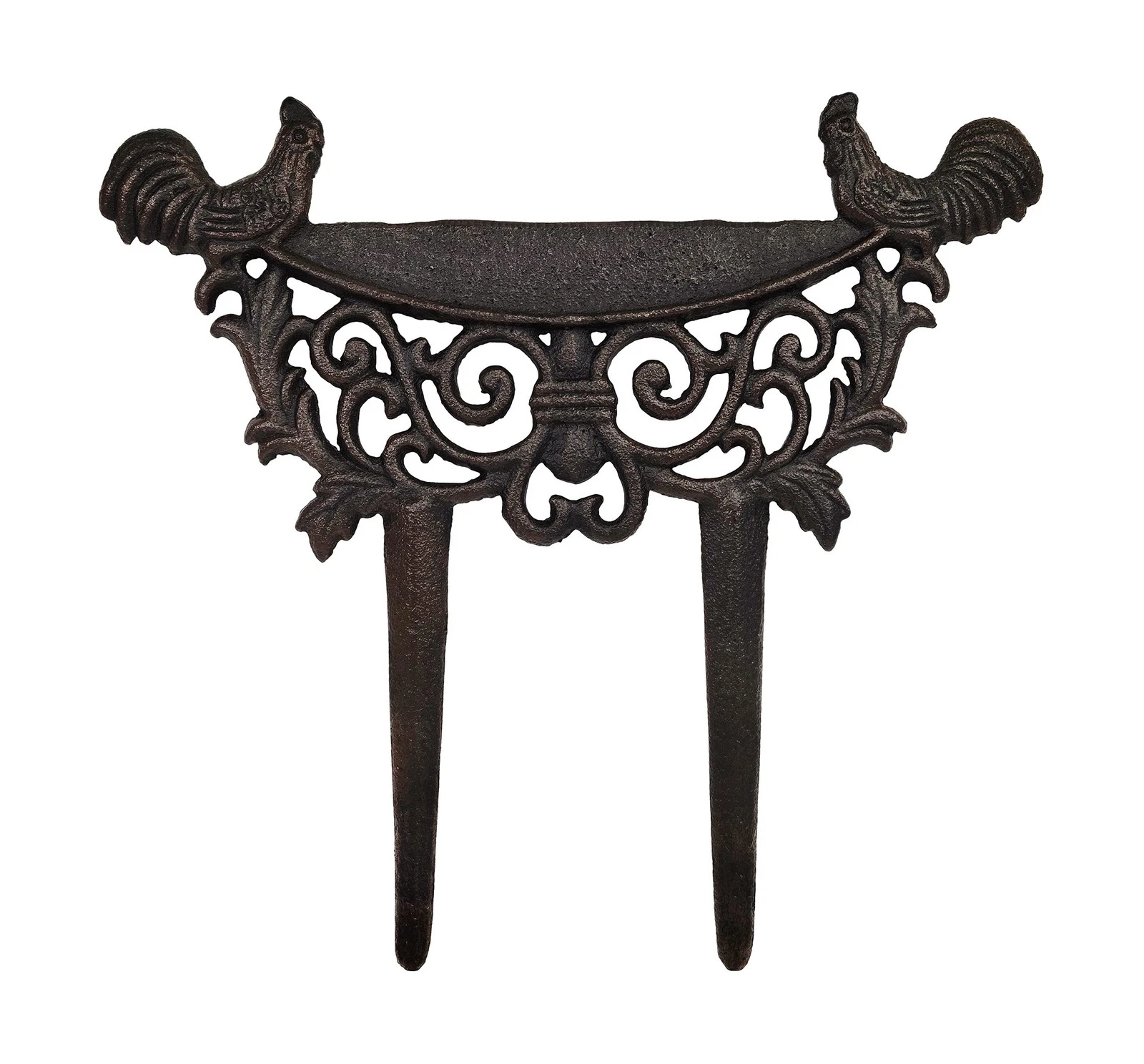 Lulu Decor Rooster Garden Boot Scraper