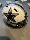 Deion Sanders Full Size Replica Rave Signed Helmet Beckett Witness