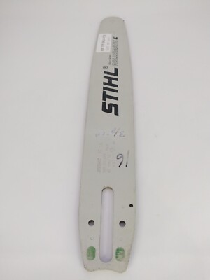 Genuine OEM Stihl 3003-000-6313 16" Rollomatic E Chainsaw Bar | eBay UK