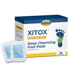 Simple Promise - Xitox Deep Cleansing Foot Pads - Rejuvenates Your Body for M...