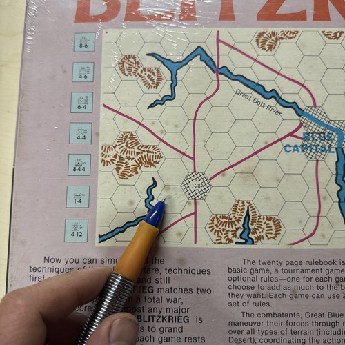 AH BLITZKRIEG GIOCO REALISTICO LIGHTNING WARFARE Avalon Hill 1965 - Foto 4 di 5