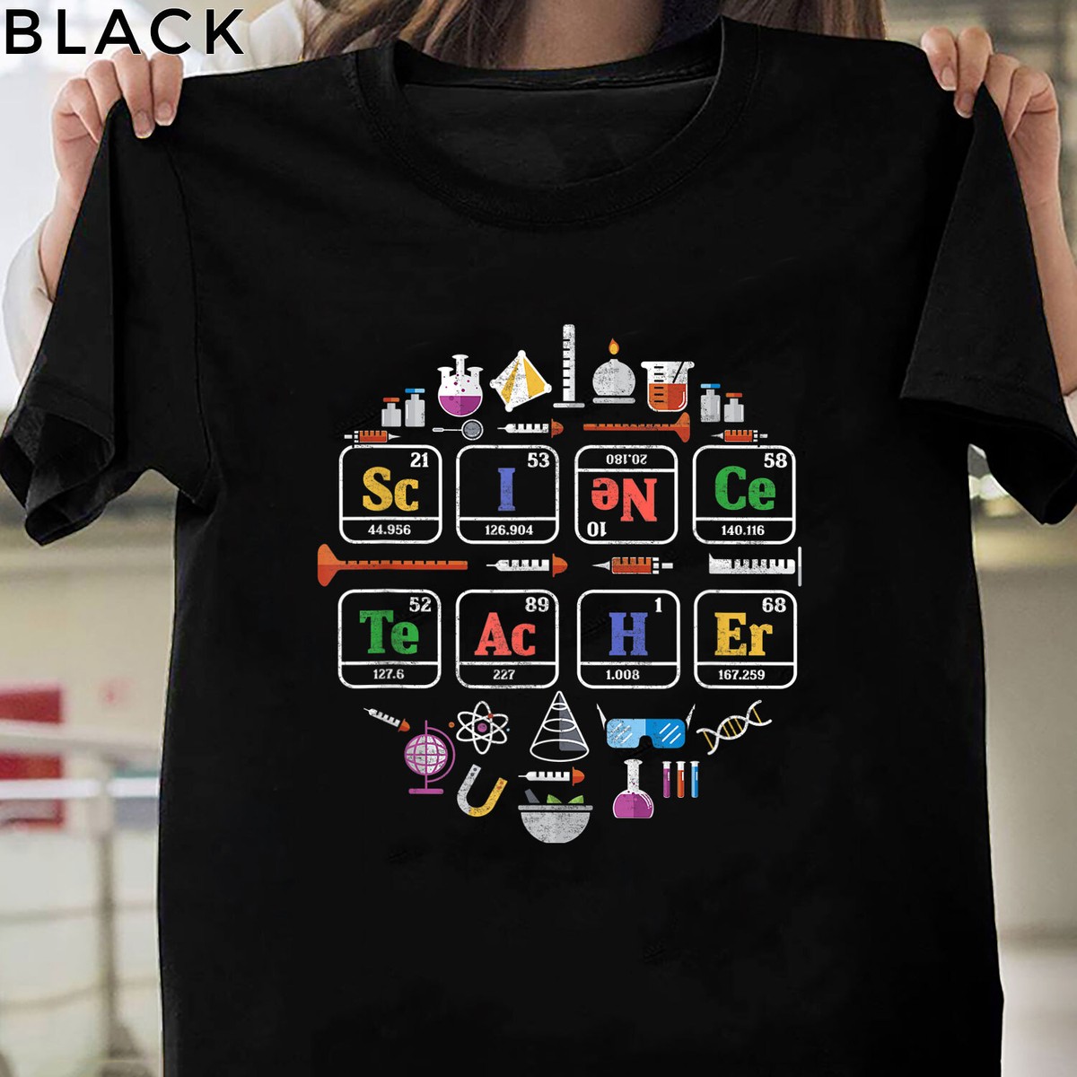 Science Teacher Periodic Table Chemistry Elements Gift T-Shirt Science Teacher Periodic Table Chemistry Elements Gift T-Shirt