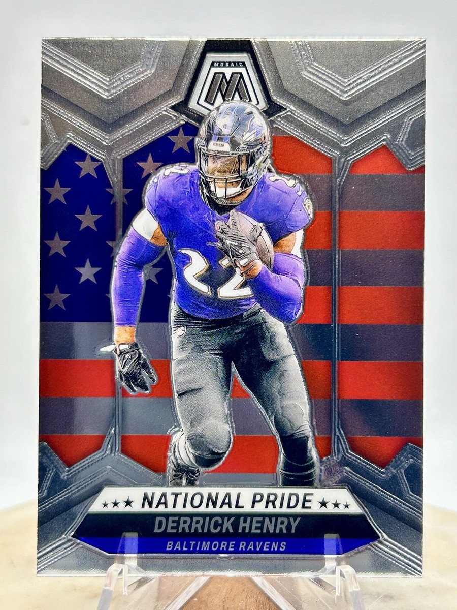 2024 Panini Mosaic Derrick Henry NATIONAL PRIDE Base #257 2024 Panini Mosaic Derrick Henry NATIONAL PRIDE Base #257