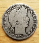 1904 Barber Half Dollar