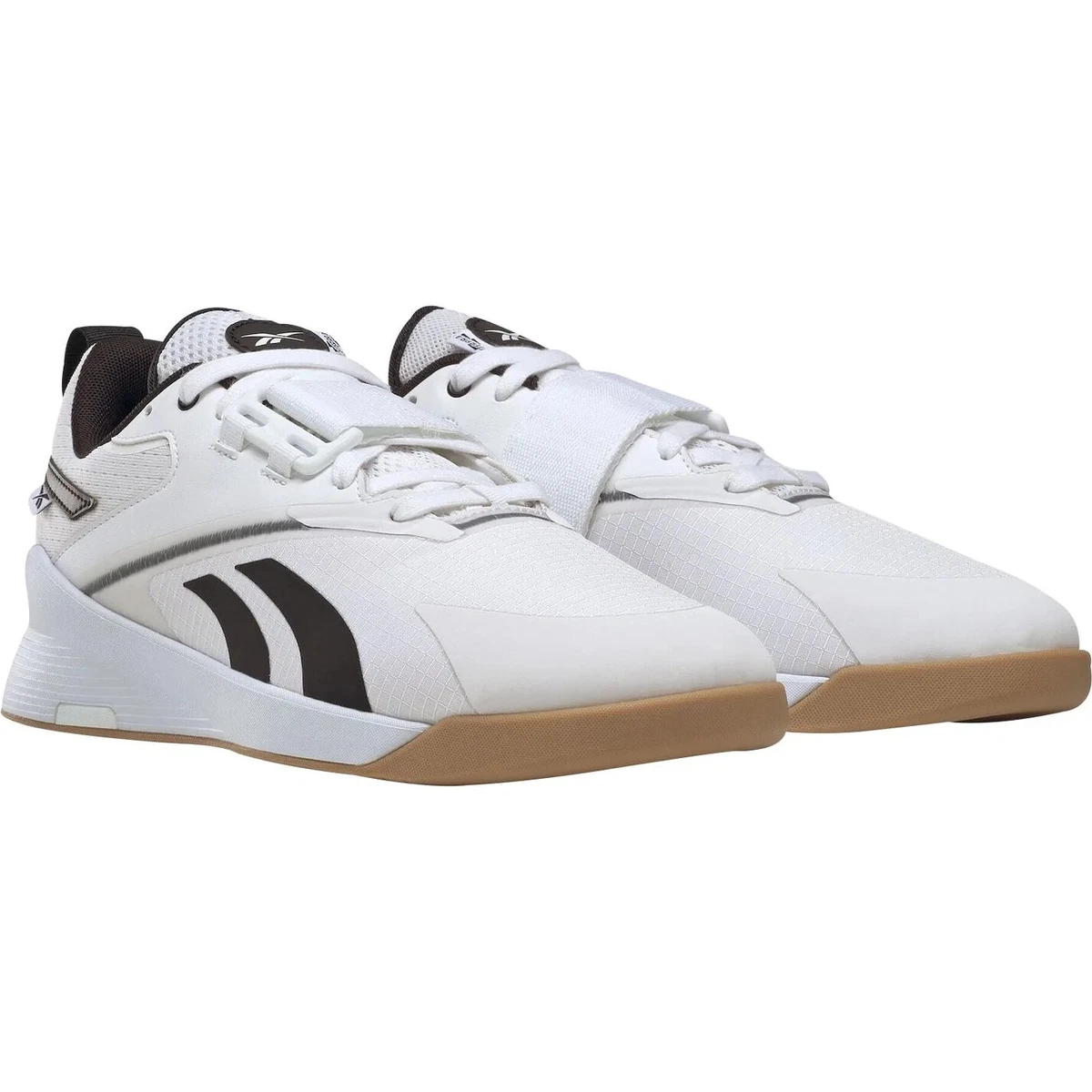Reebok Lifter PR Men\'s 11 White Low Top Crosstraining Weightlifting Sneaker Reebok Lifter PR Black/White 2018 for Sale | Authenticity  main image 2