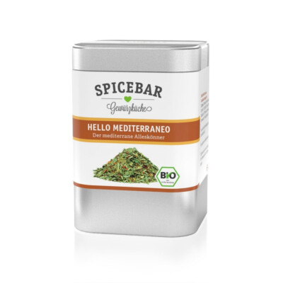 45g Hello Mediterraneo, bio, Der mediterrane Alleskönner, Gewürz  Spicebar