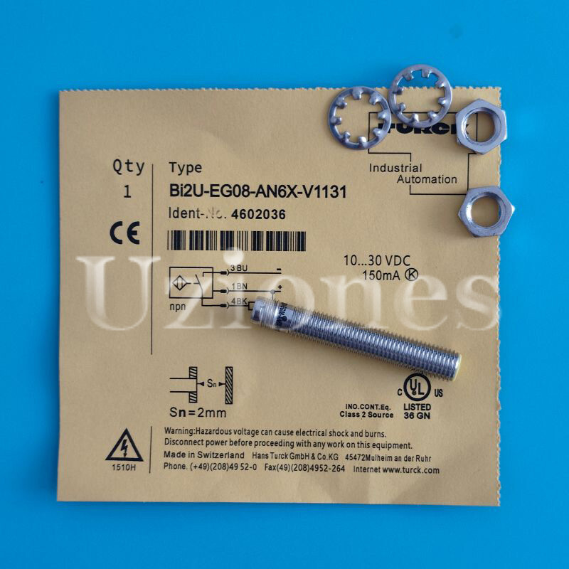 For Turck BI2U-EG08-AN6X-V1131 Inductive Switch Sensor BI2UEG08AN6XV1131 10-30V