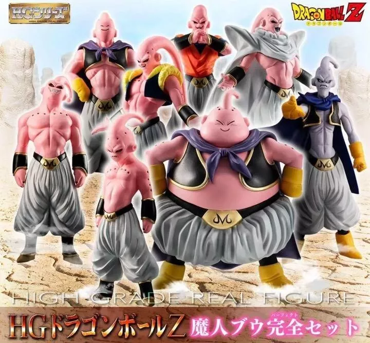 BANDAI Limited Dragonball Z HG Figure Majin-Boo Perfect Complete 8 Set New