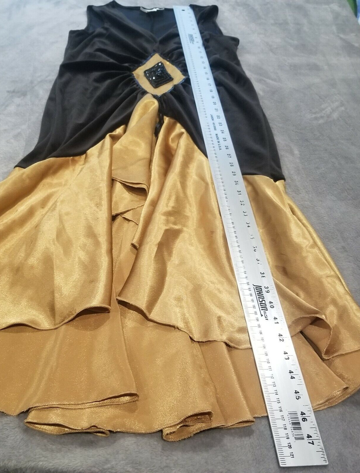 Cinema Secrets Puttin On The Ritz 20s Adult Costume Sequin Sleeveless Golf Black