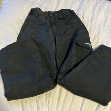 Arctic A6 Kids Size Small Insulated Ski Snow Pants Black
