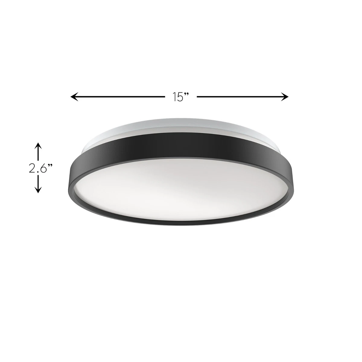 Lámpara De Araña LED De 2 Anillos - Diseño Moderno En Nogal Negro, Regulable Con Control Remoto