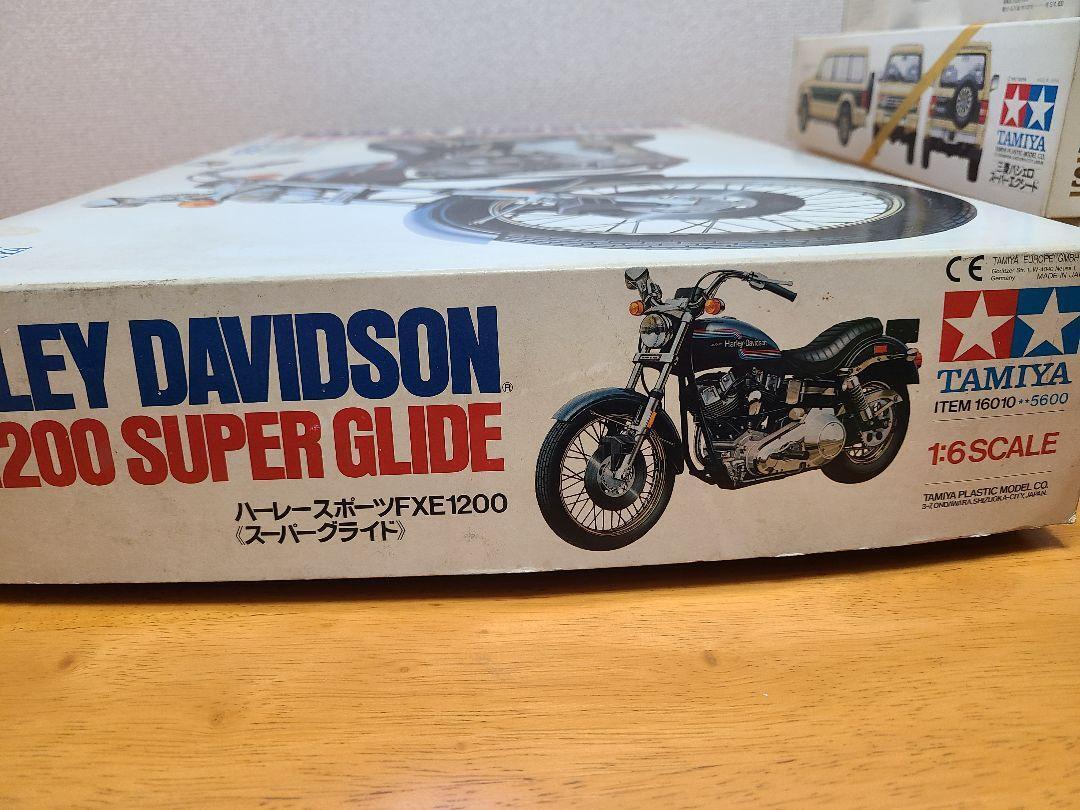 【Good】Tamiya 1/6 Harley-Davidson FXE1200 Super Glide Model Kit F/S Rare F/S