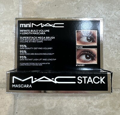 Mini MAC Stack Infinite-Build Volume + Length Mascara 0.27 OZ