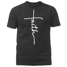 Faith Cross Christian Religious God Bible Church Jesus Christ T-shirt