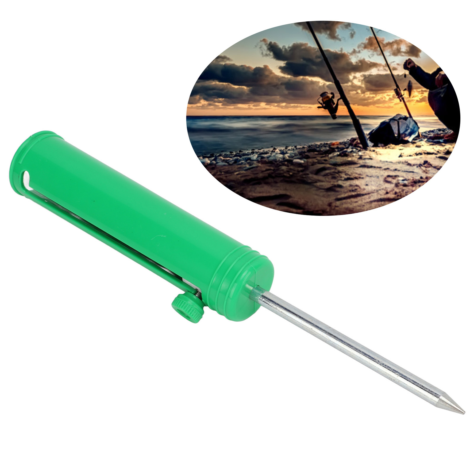 Fishing Rod Pole Ground Support Good Performance Plastic Fishing Pole