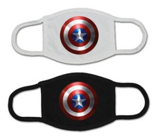 Captain American Avengers Face Mask Adult USA made